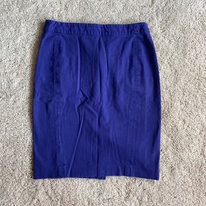 Purple/Blue Loft Pencil Skirt - perfect for day to day!